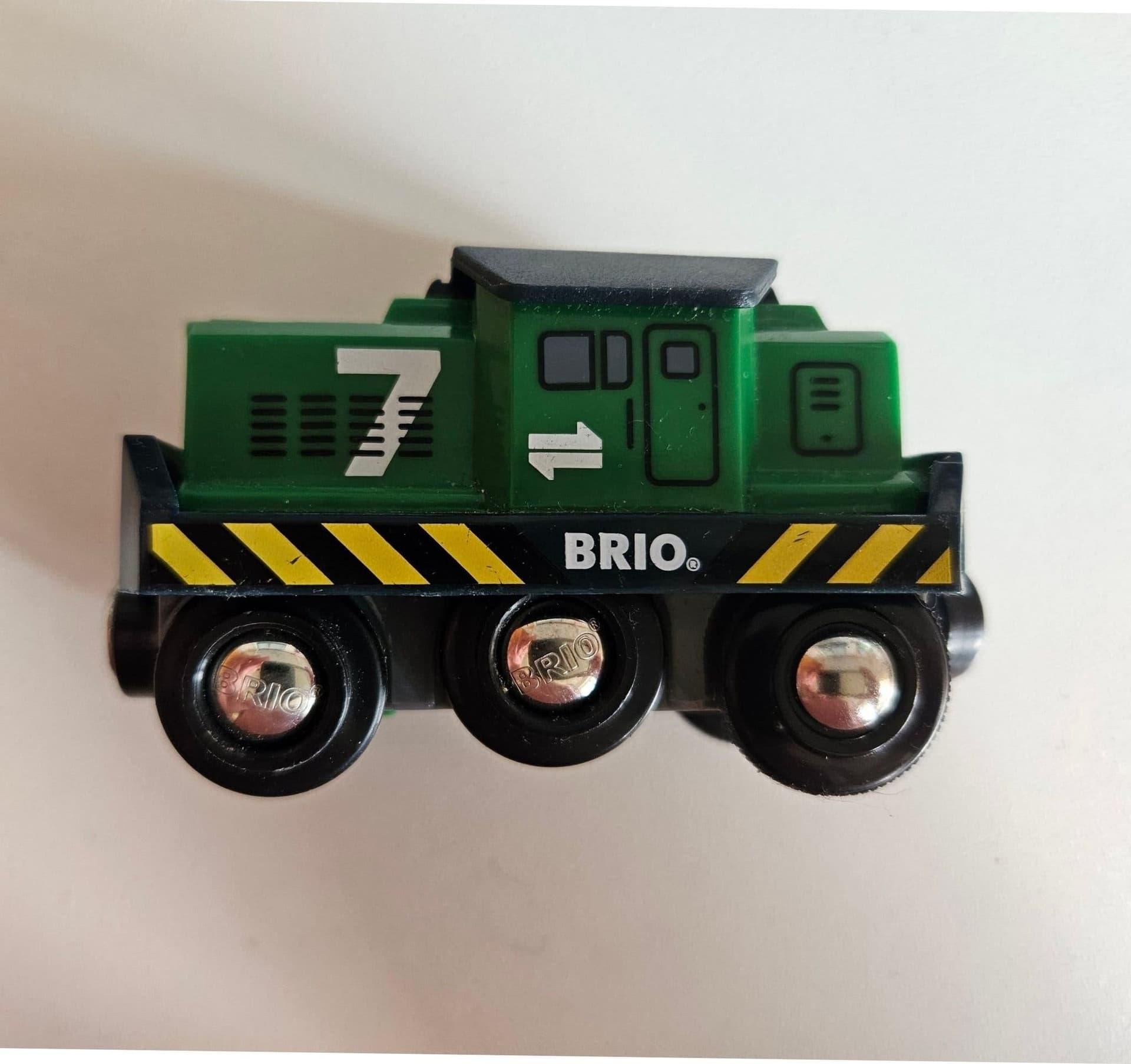 Brio Tåg Grön Lok Godslok Batteridriven
