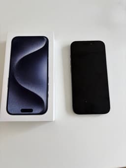 iPhone 15 Pro 128GB Blå