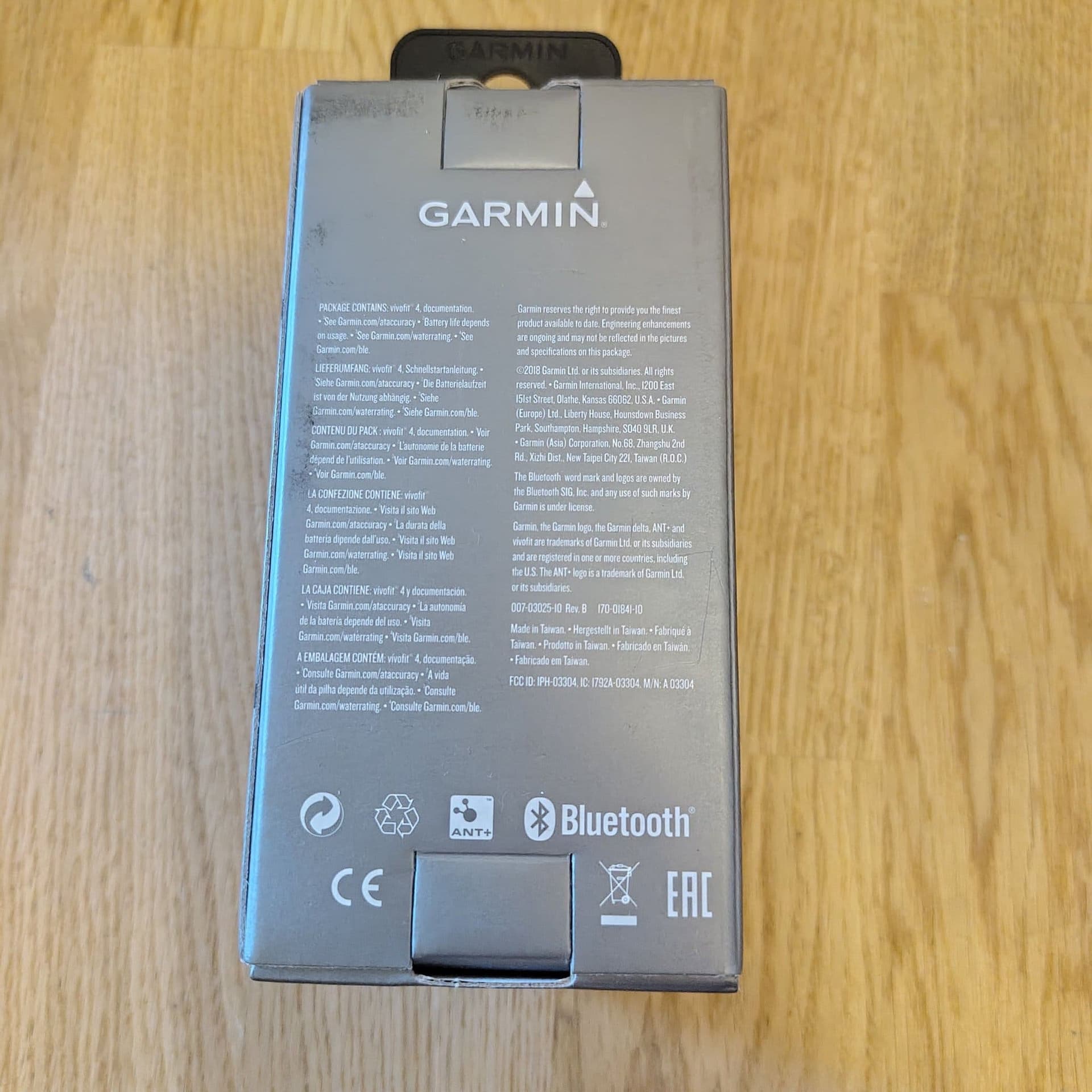 Garmin Vivofit 4 aktivitetsmätare