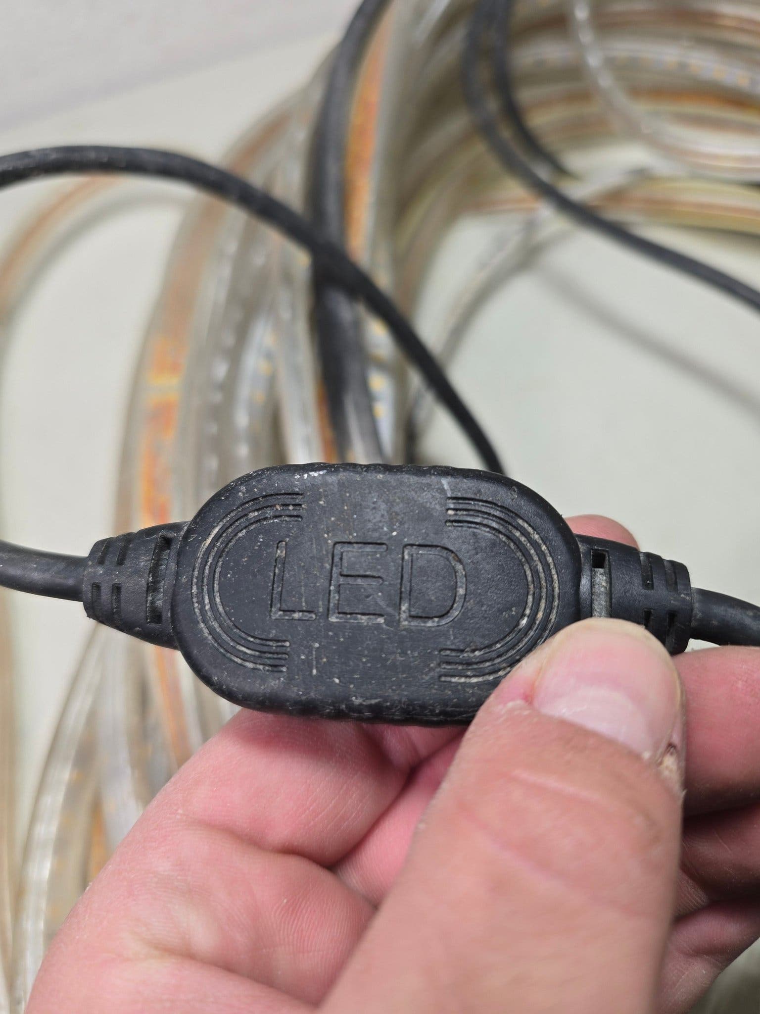 BYGG LED-slinga STARK BELYSNING , 15 Meter lång