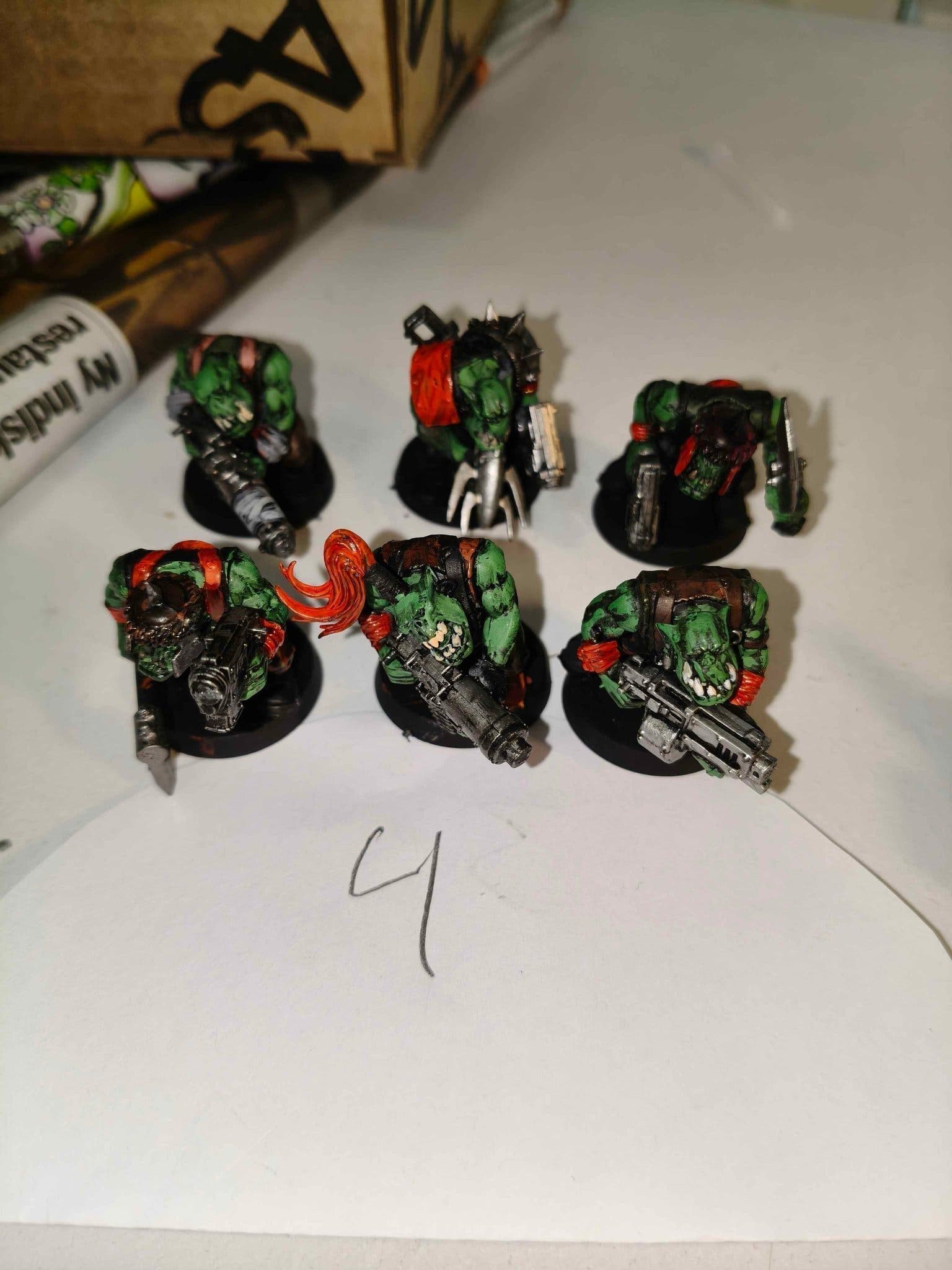 Warhammer 40k 6 Ork Boyz