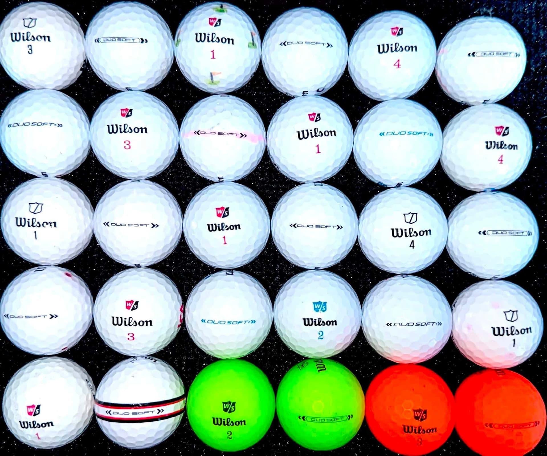 30 st Wilson DUO Soft Golfbollar