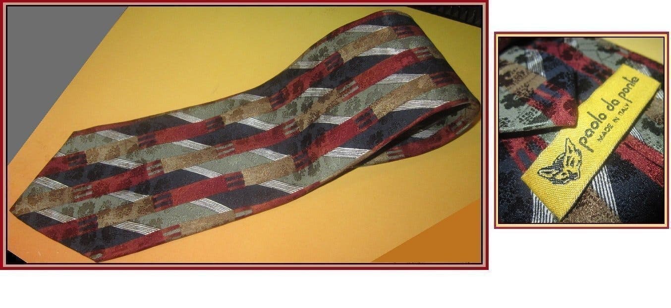 NECK TIE by PAOLO da PONTE Made in Italy