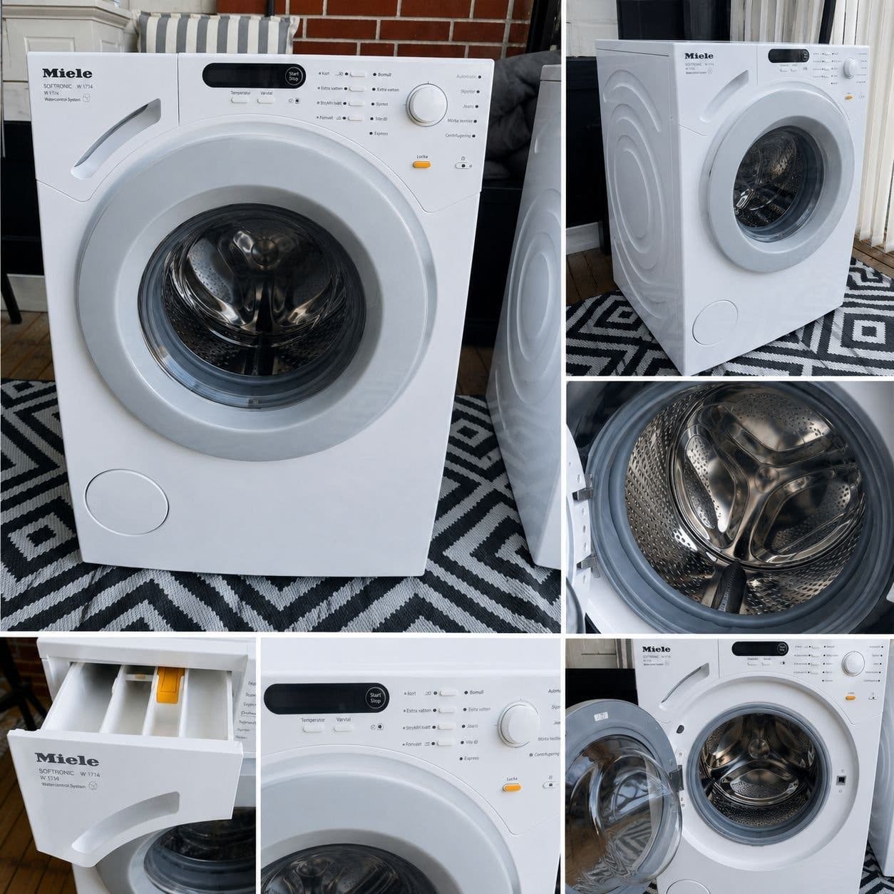 Miele Softronic W 1714 Tvättmaskin