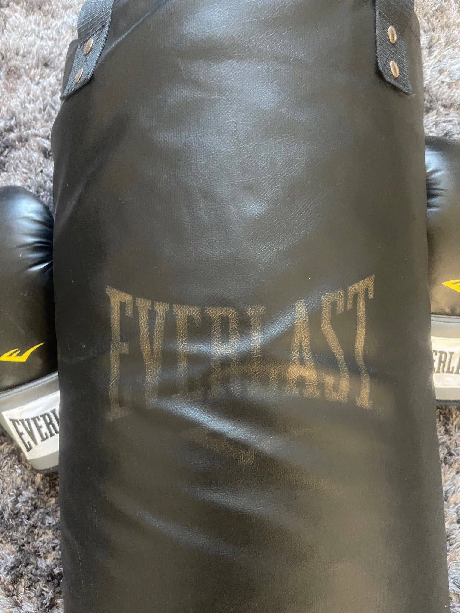 Everlast Power Core boxningssäck med handskar