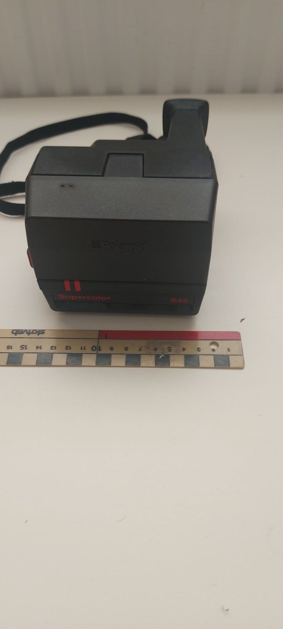 Vintage Polaroid Supercolor 645 LM Program – Fungerande Retro Instantkamera