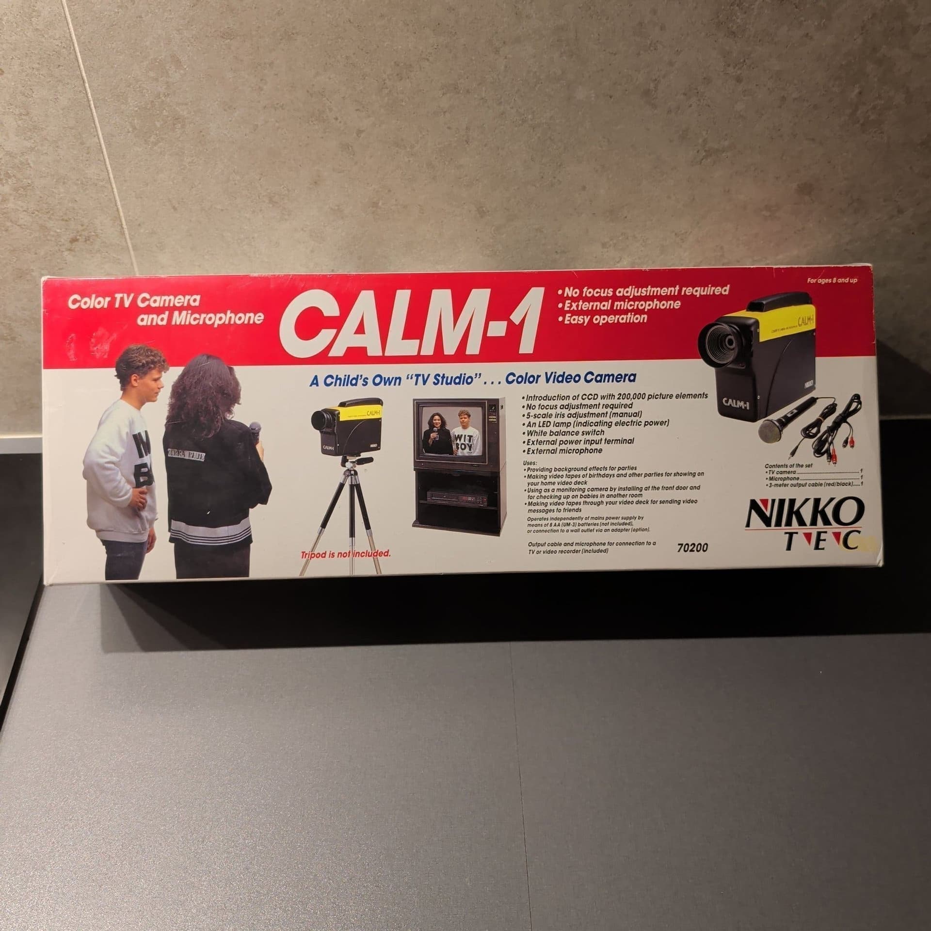Calm-1 Nikko tec color TV camera