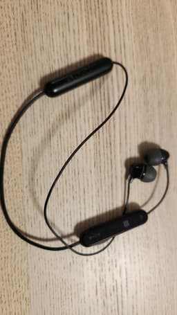 Sony WI-C300 Trådlösa Bluetooth-hörlurar – Svarta – Fungerar