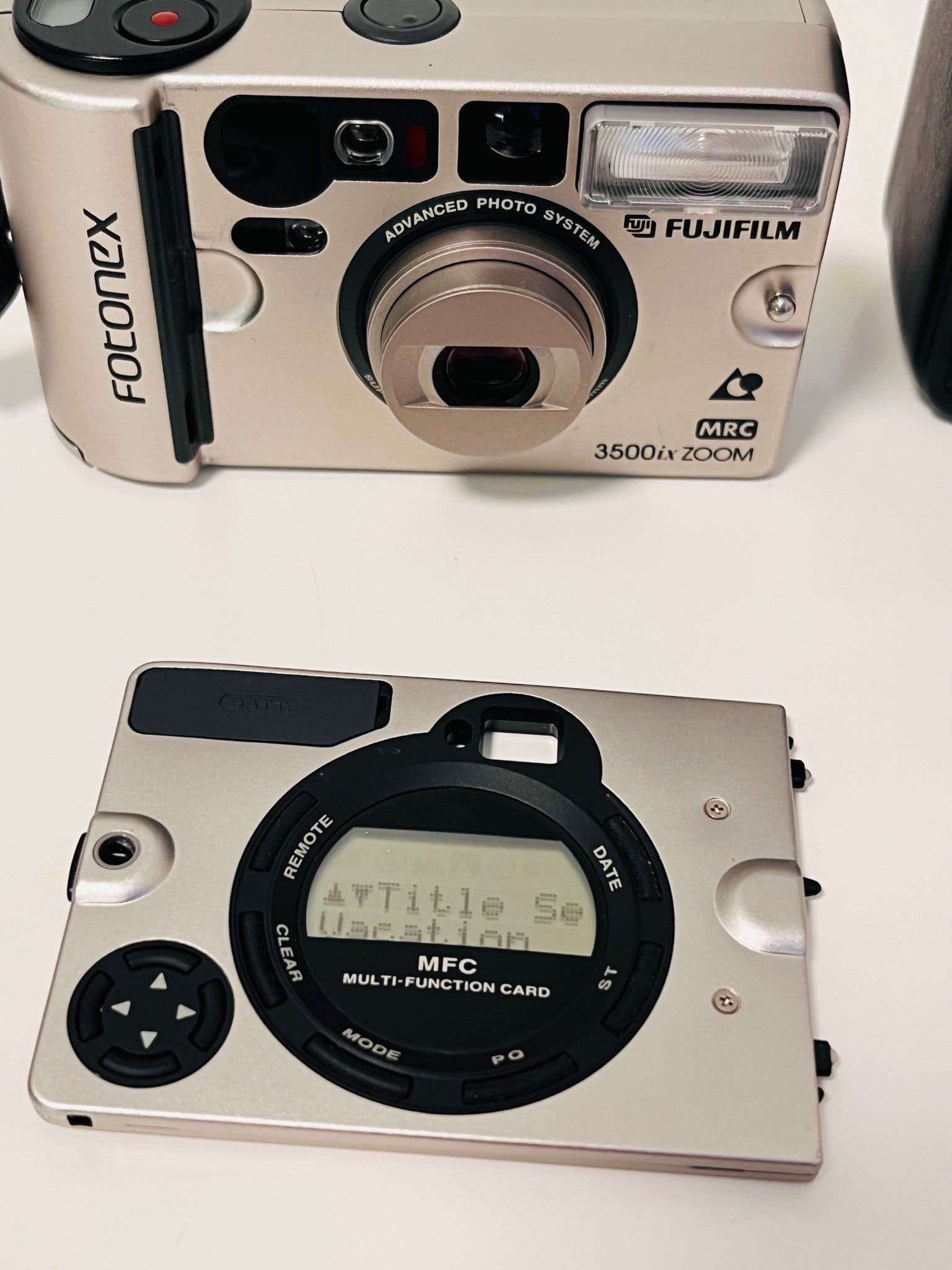Fujifilm Fotonex 3500ix Zoom APS-kamera Super Bra Skick!