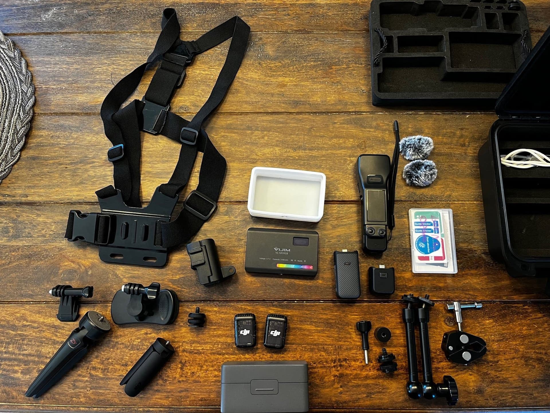 DJI Osmo Pocket 3 med 512gb samt extra tillbehör