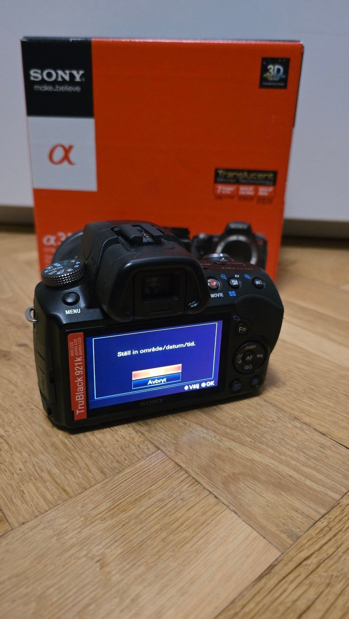 Sony Alpha a35 + tillbehör