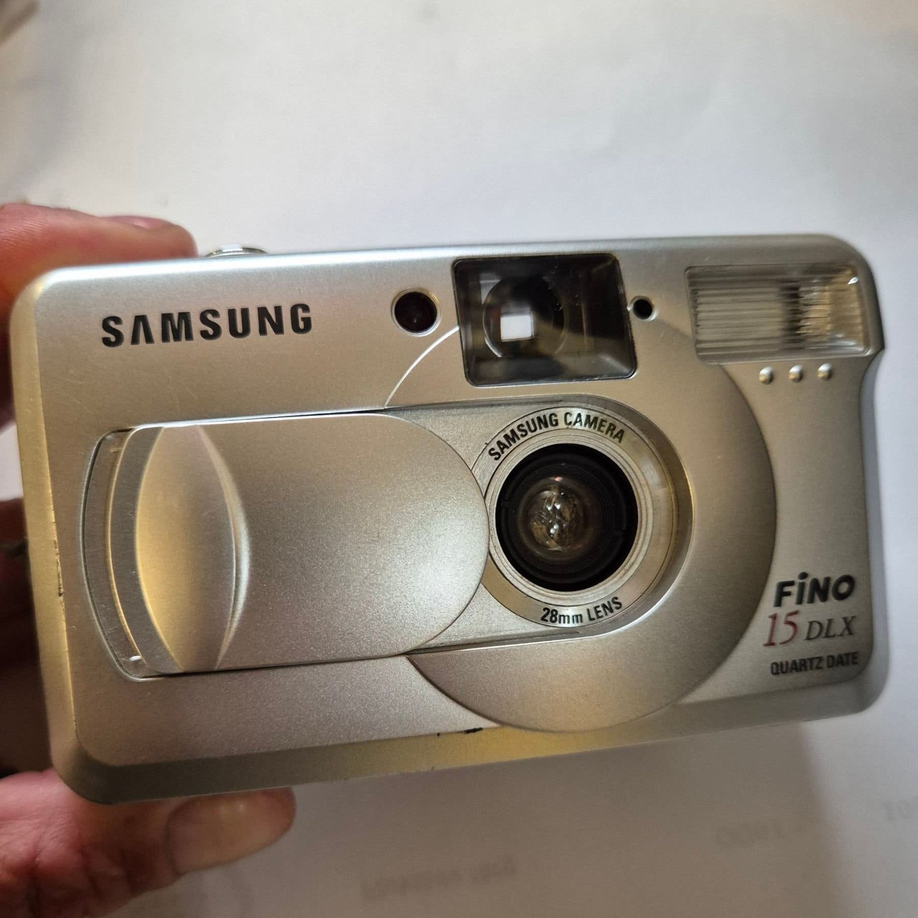 Kamera, analog Samsung Fino 15 DLX Quartz Date