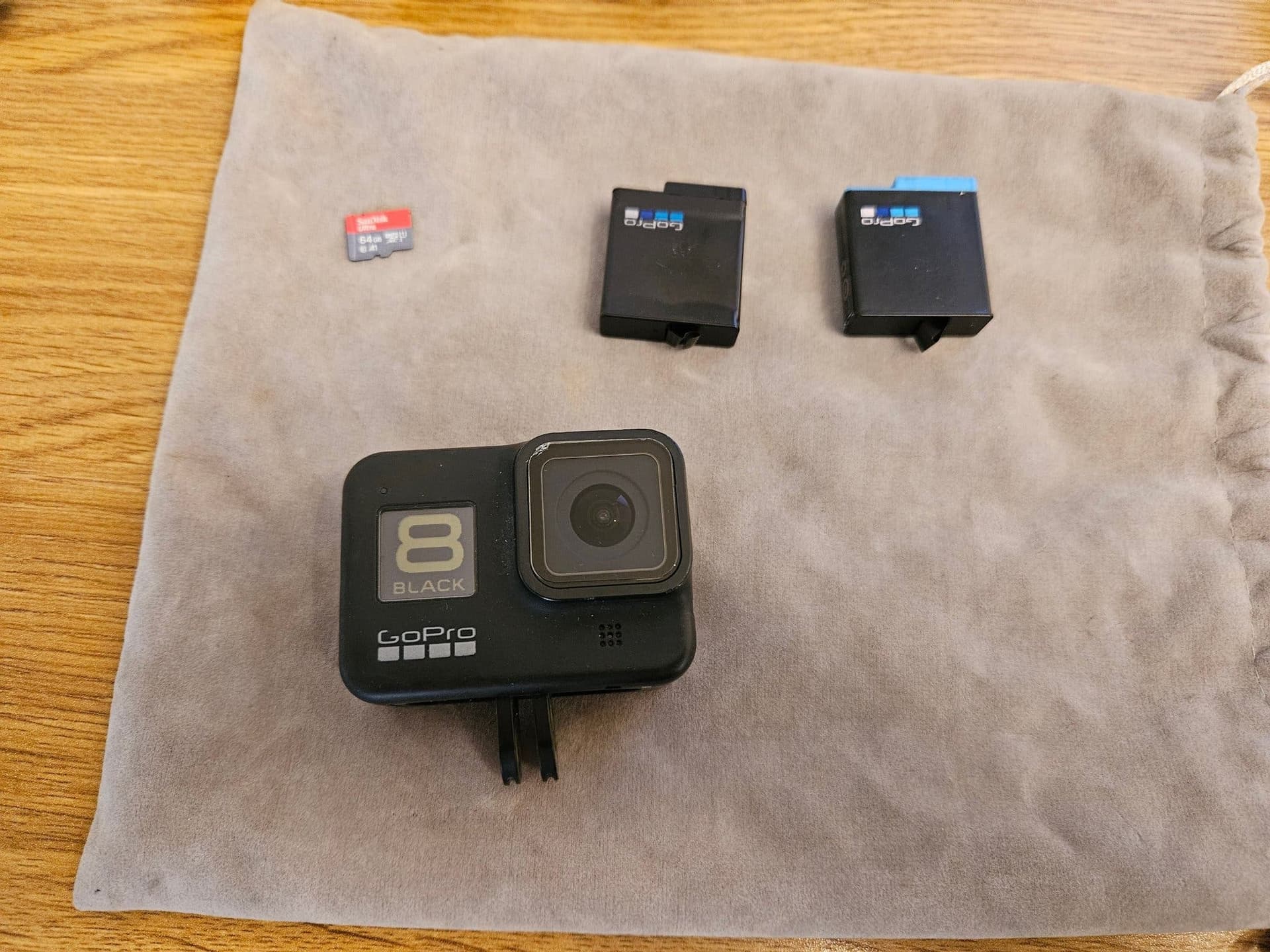 GoPro HERO8 Black actionkamera+tillbehör