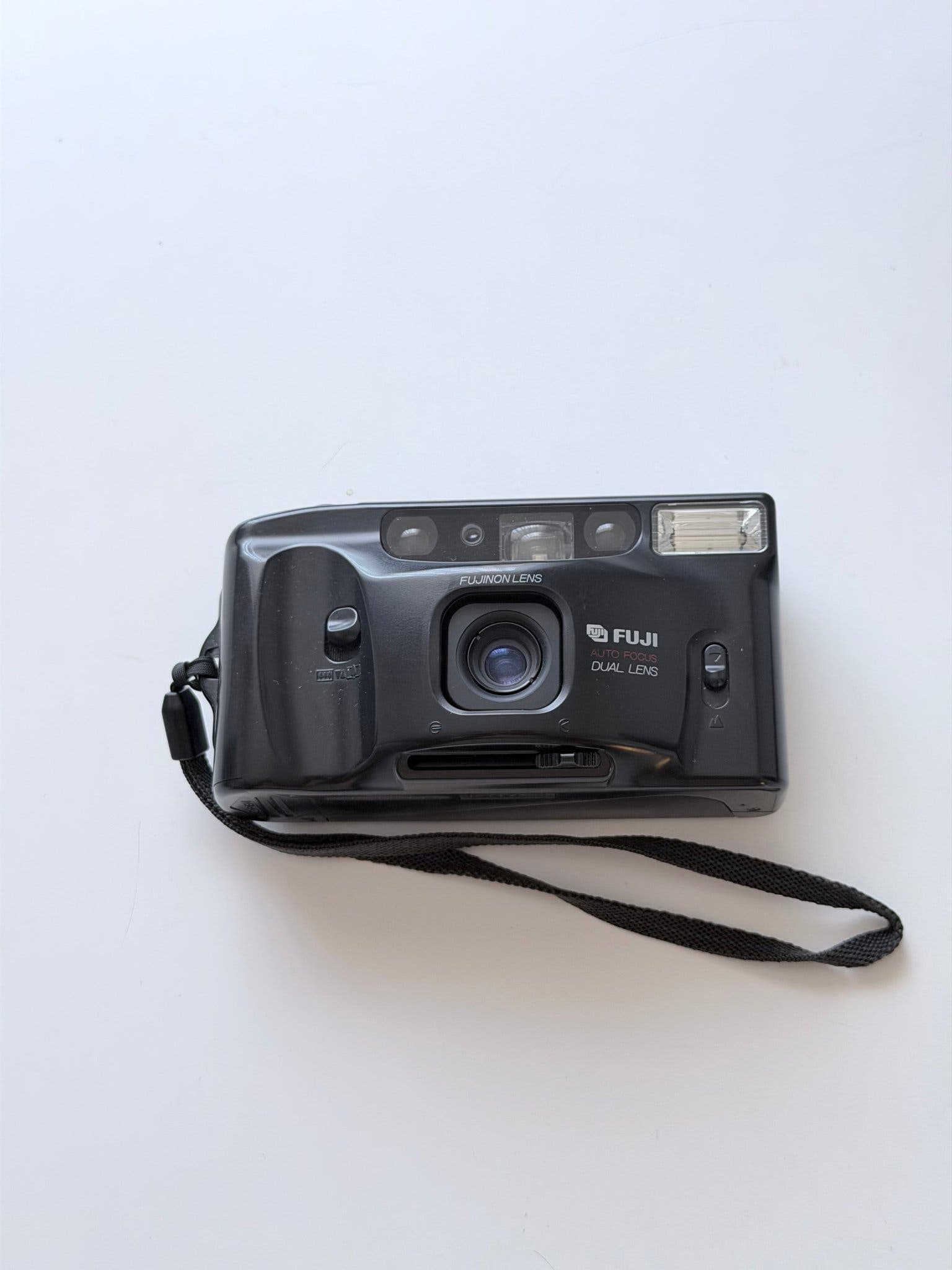 Fuji Discovery DL-180 – Vintage 35mm sikt-och-skjut-kamera
