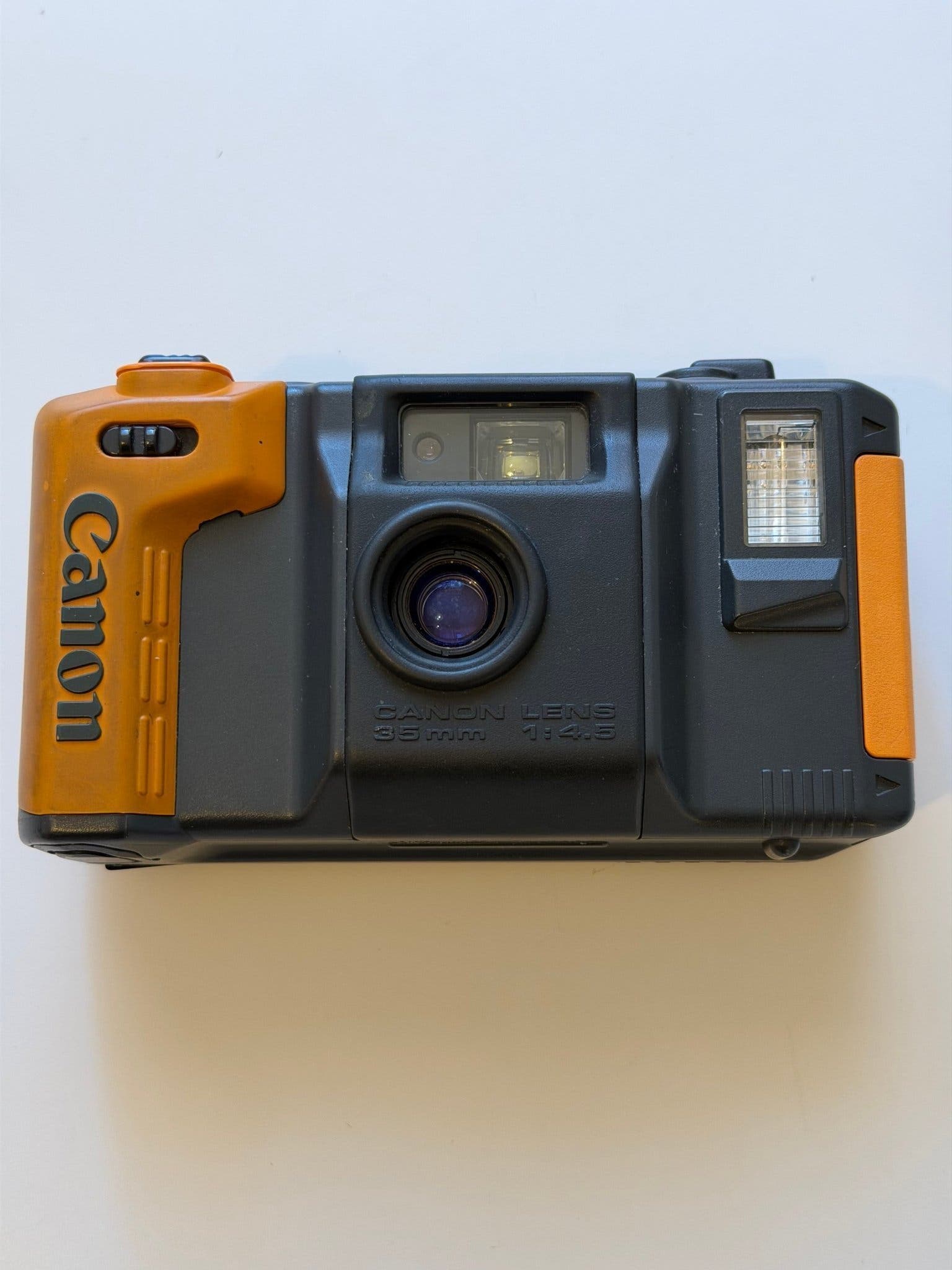Canon AS-6 (Acqua Snappy) – 35 mm filmkamera, automatisk fokus