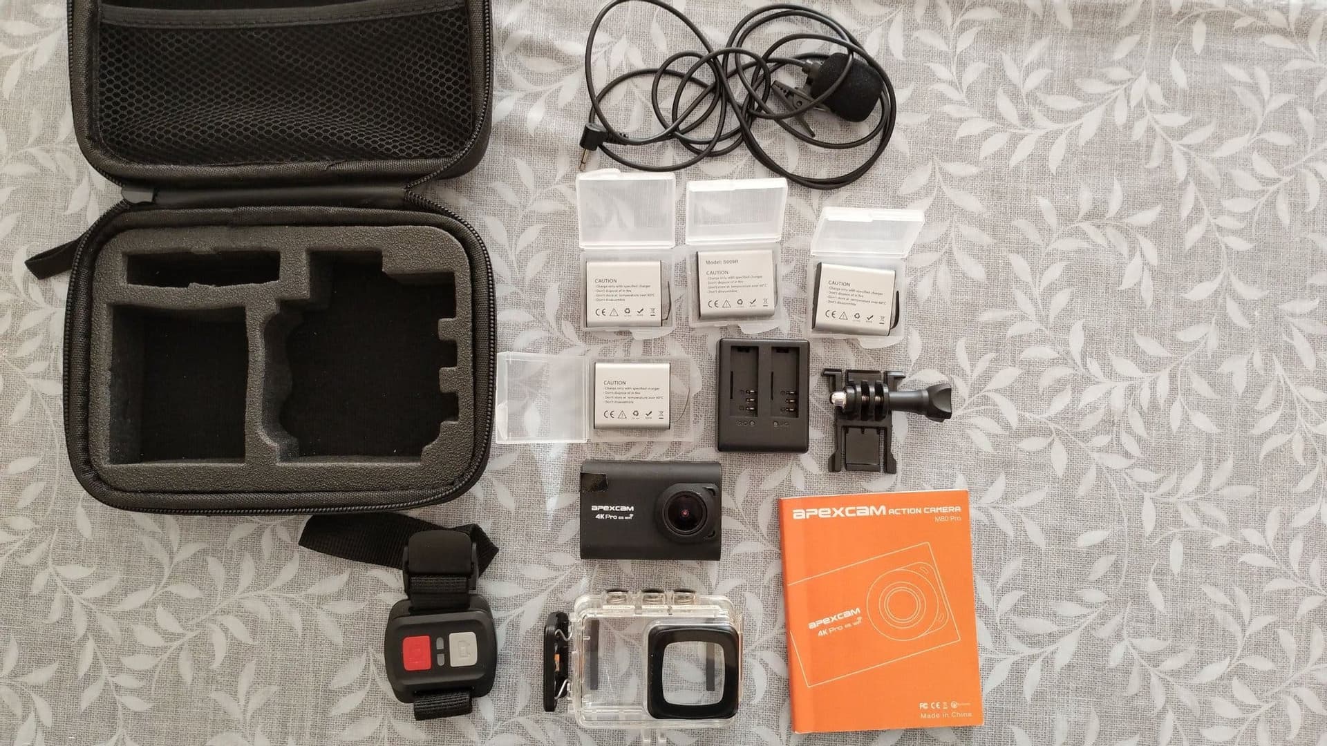 ACTIONKAMERA, Ny pris- Typ GoPro, ApexCam M80 Pro. Mer utrustning tillagd.