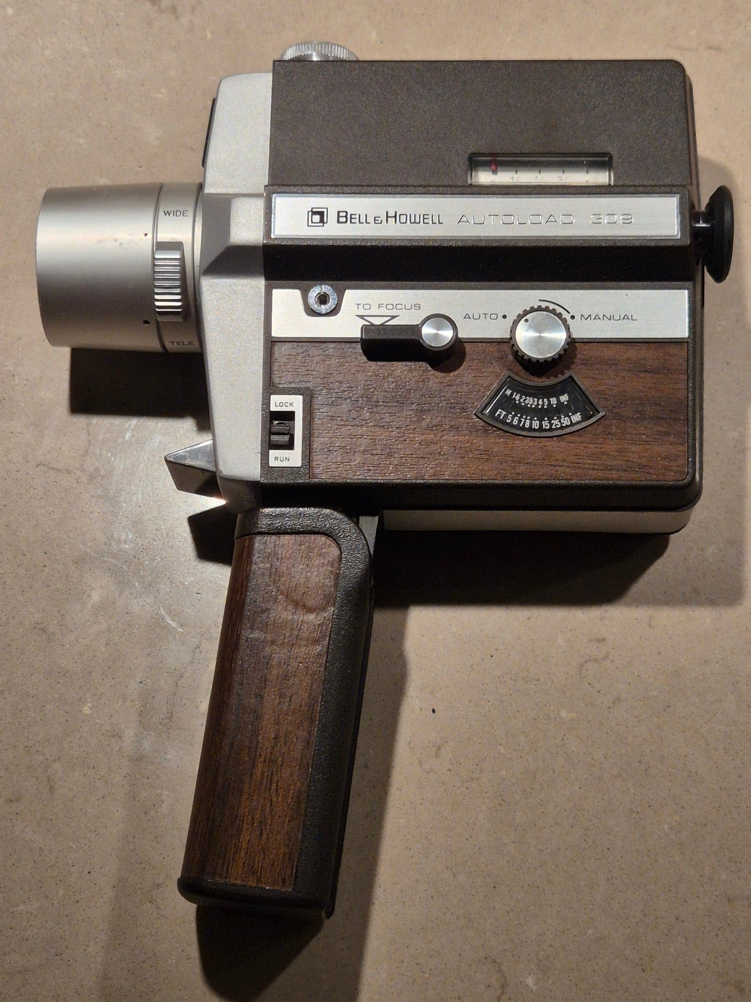 Bell & Howell Autoload 309 Super 8 filmkamera