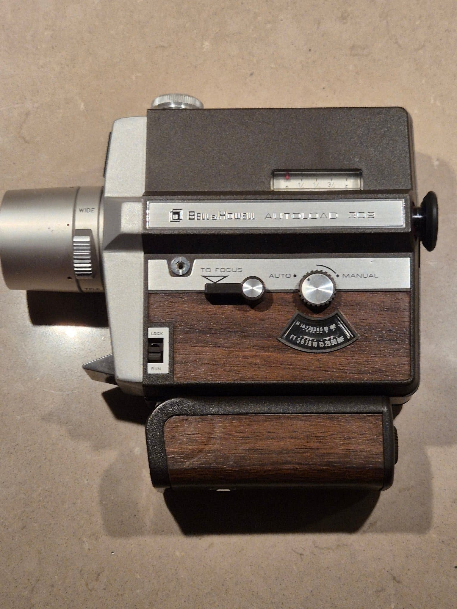 Bell & Howell Autoload 309 Super 8 filmkamera