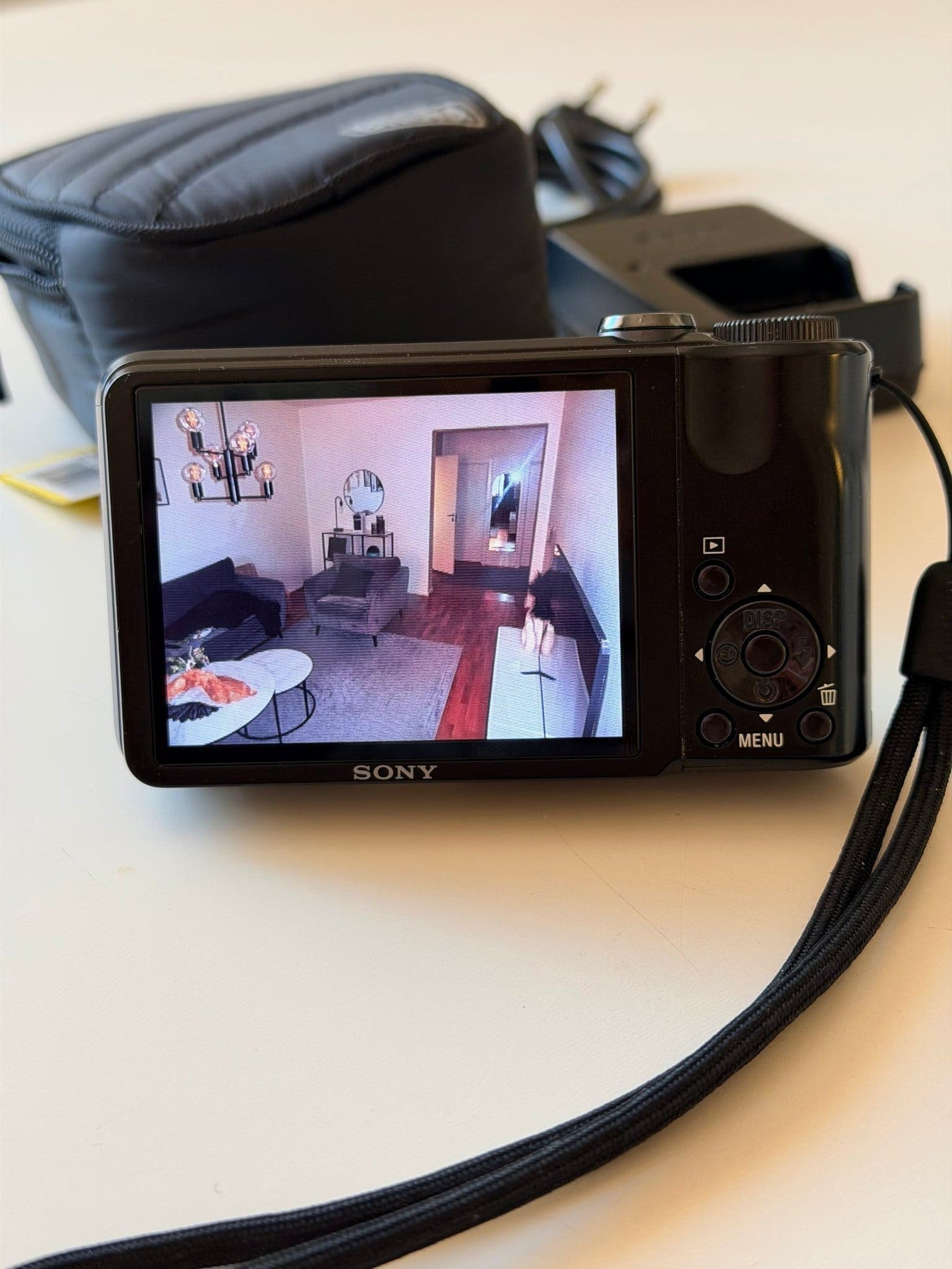 Sony Cyber-Shot DSC-H55 14.1MP 10x Optical Zoom Digital Camera Black