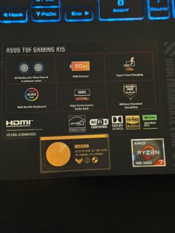 ASUS TUF Gaming A15 Bärbar Dator