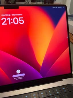 MacBook Pro 14 tum, 2021, Apple M1 Pro, 16 GB RAM