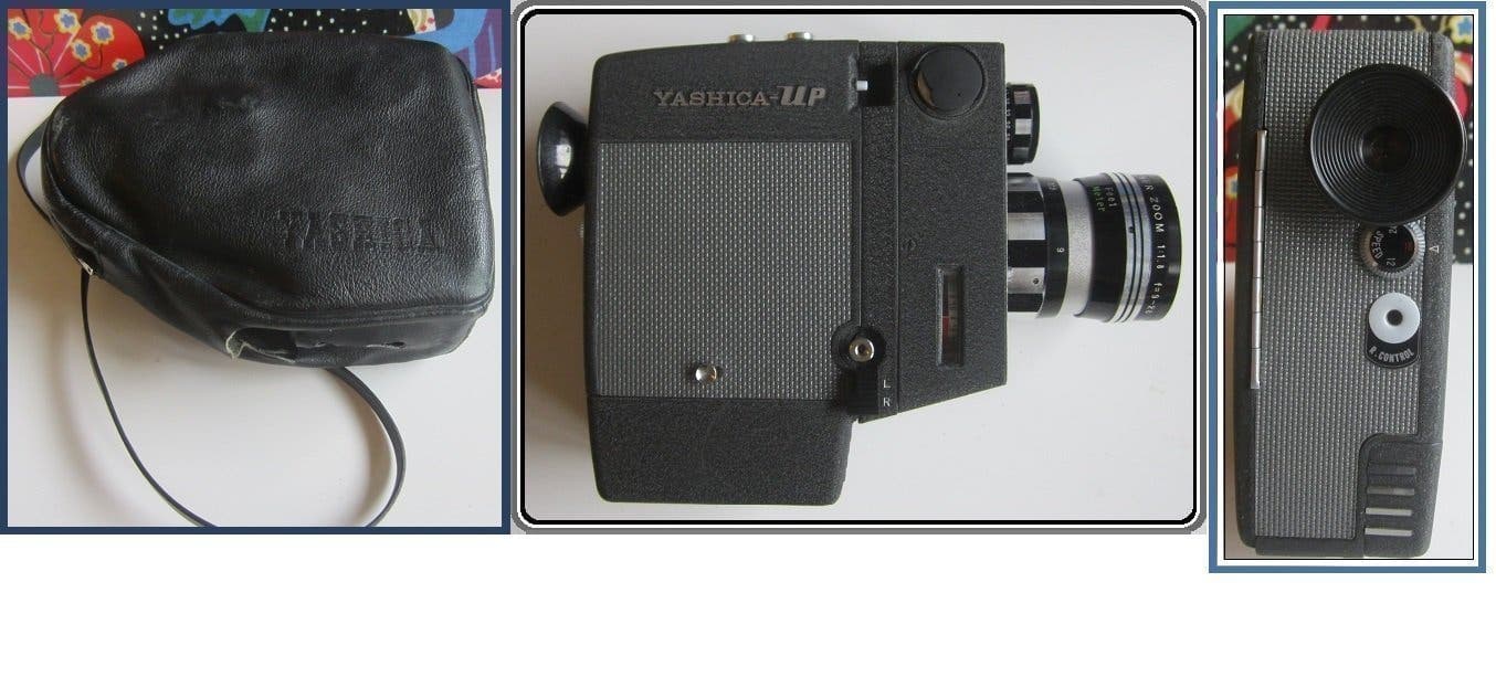 RETRO "Y A S H I C A U P" CAMERA WITH ORIGINAL CASE-VERY GOOD WORKING CONDITION