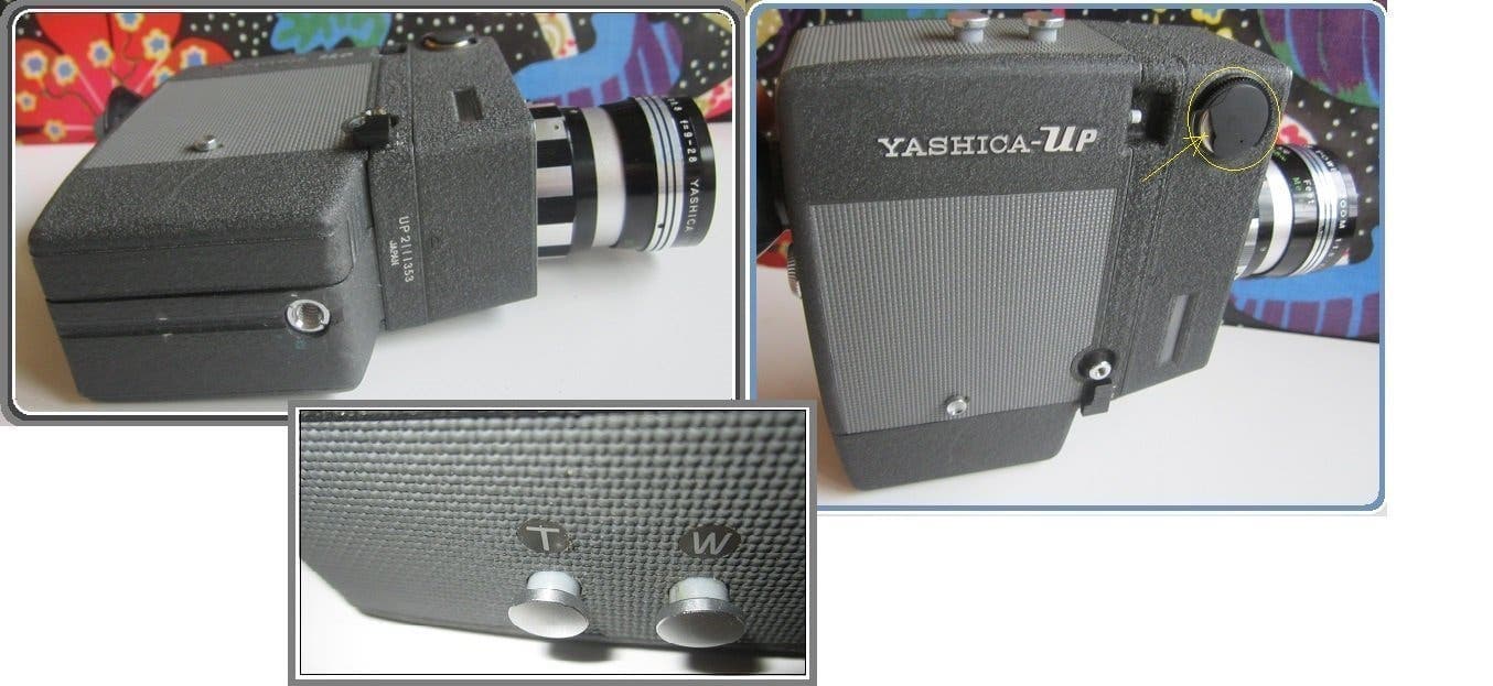 RETRO "Y A S H I C A U P" CAMERA WITH ORIGINAL CASE-VERY GOOD WORKING CONDITION