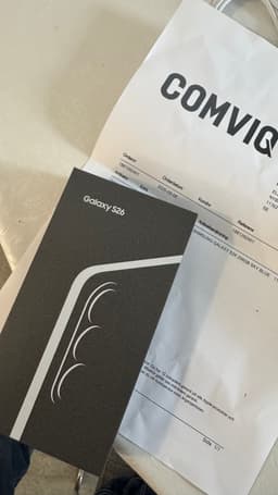 Unopened Samsung Galaxy S26 Sky Blue