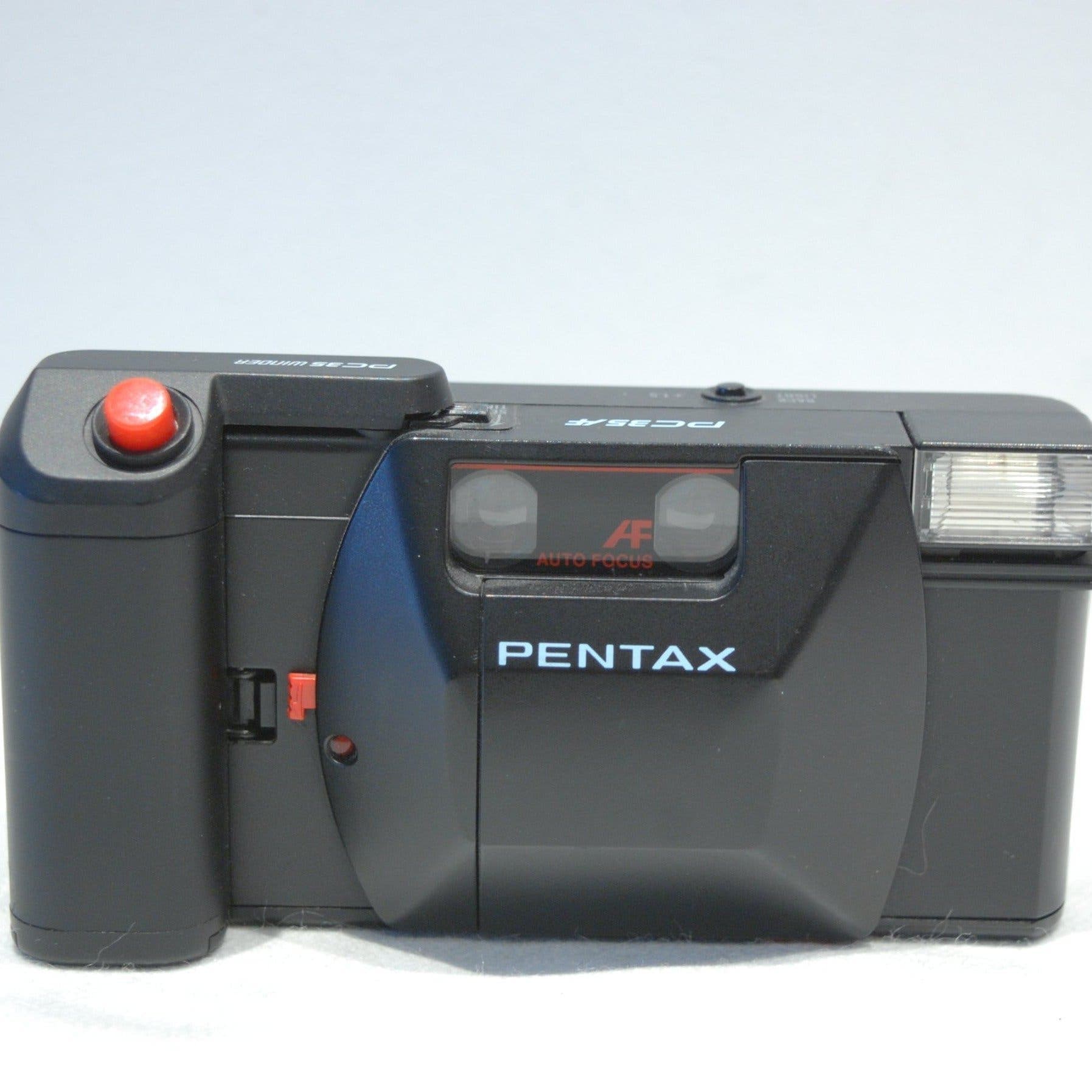 Pentax PC35AF Kamera med PC 35 Winder