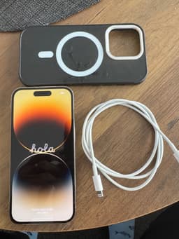 iPhone 14 Pro gold 128 GB i fint skick!