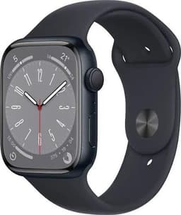 Apple Watch Series 8 GPS 45mm Midnight Aluminium Black Sportband