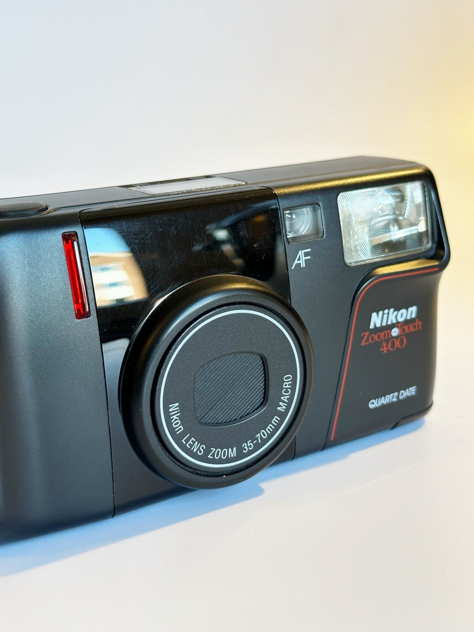 Nikon Zoom-Touch 400 Analog Kamera - Super Skick!