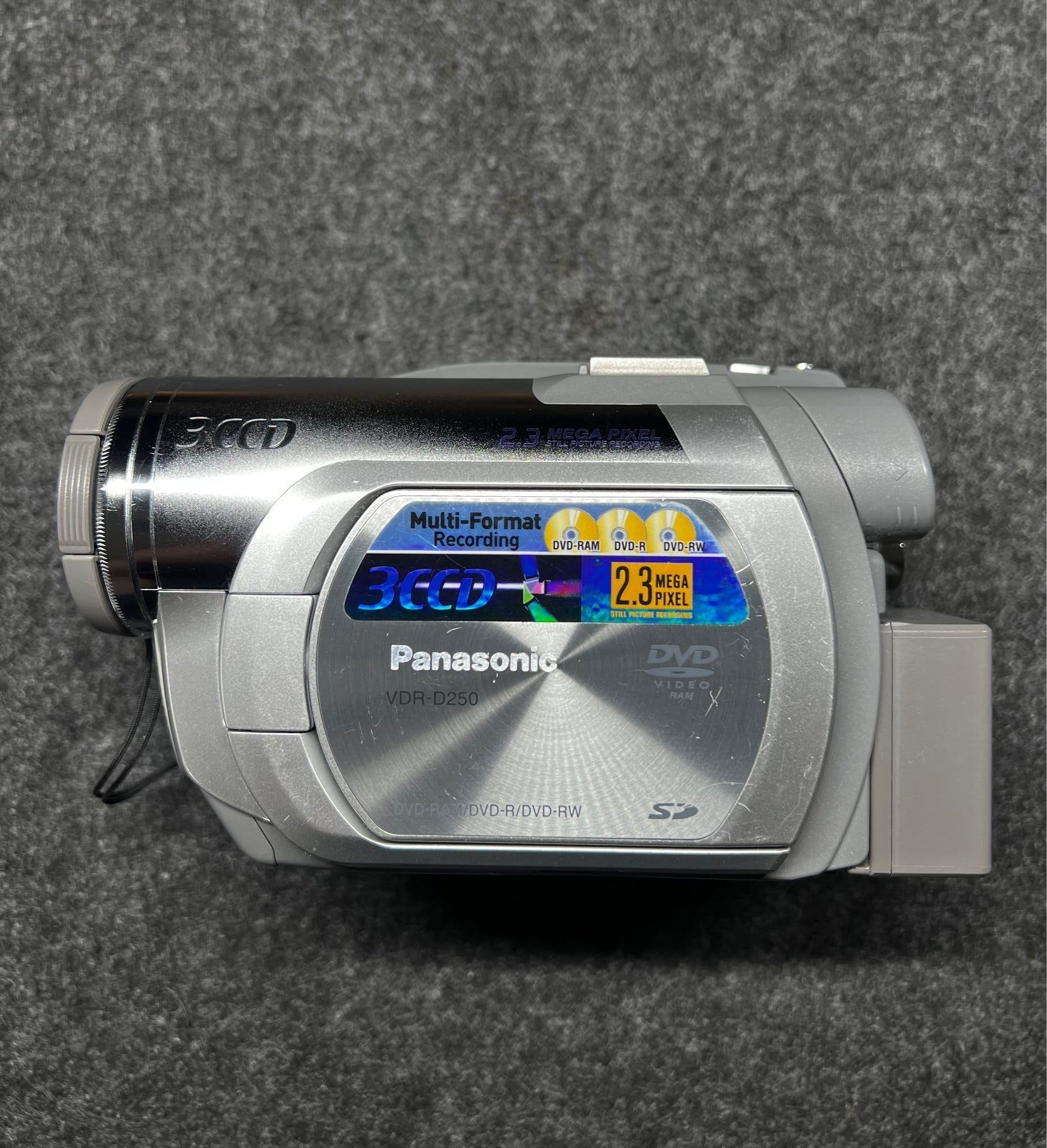 *KOMPLETT* Panasonic DVD Kamera VDR-D250 + väska