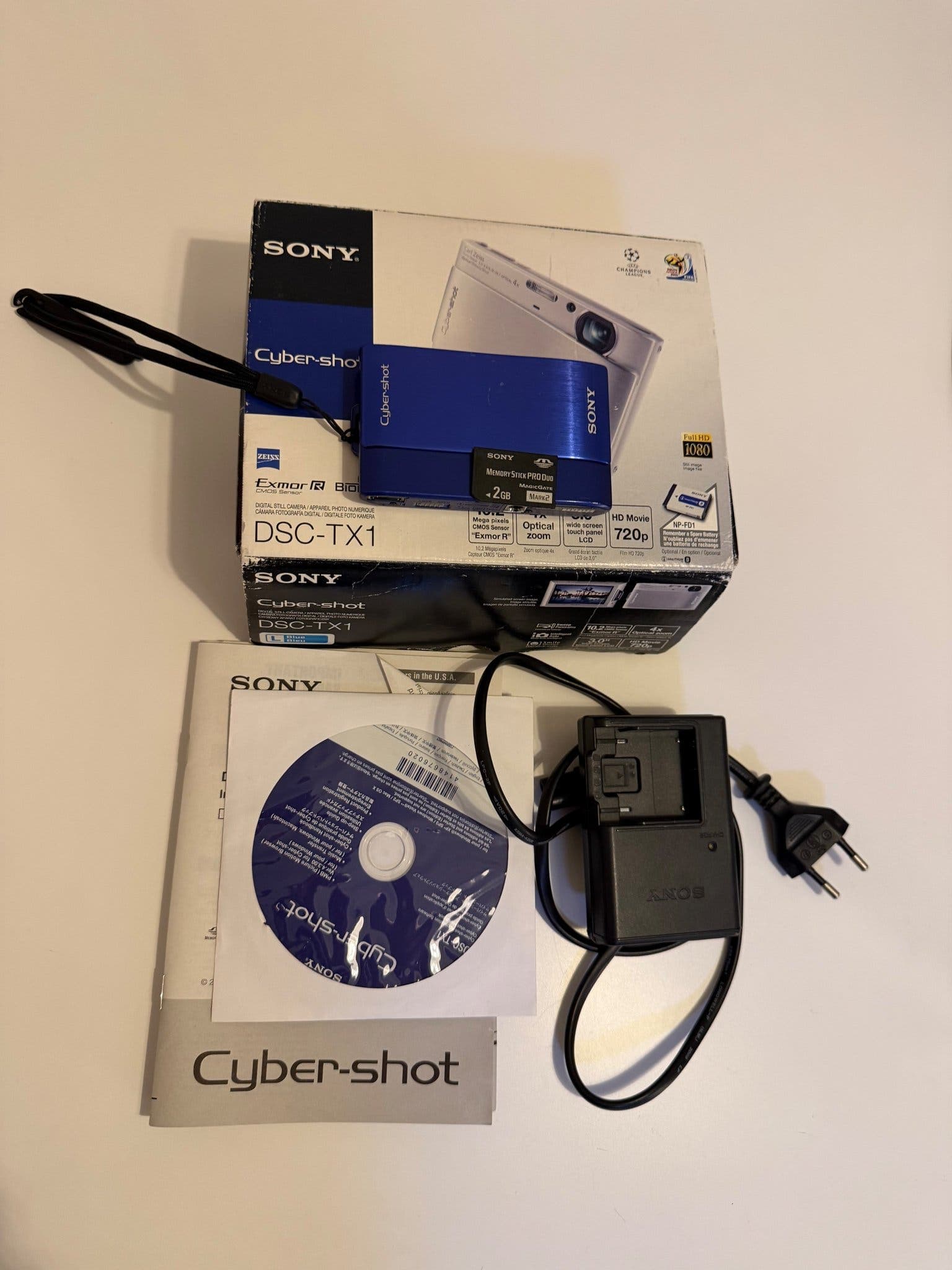 Sony Cyber-shot DSC-TX1 – Digitalkamera – Fungerar som den ska
