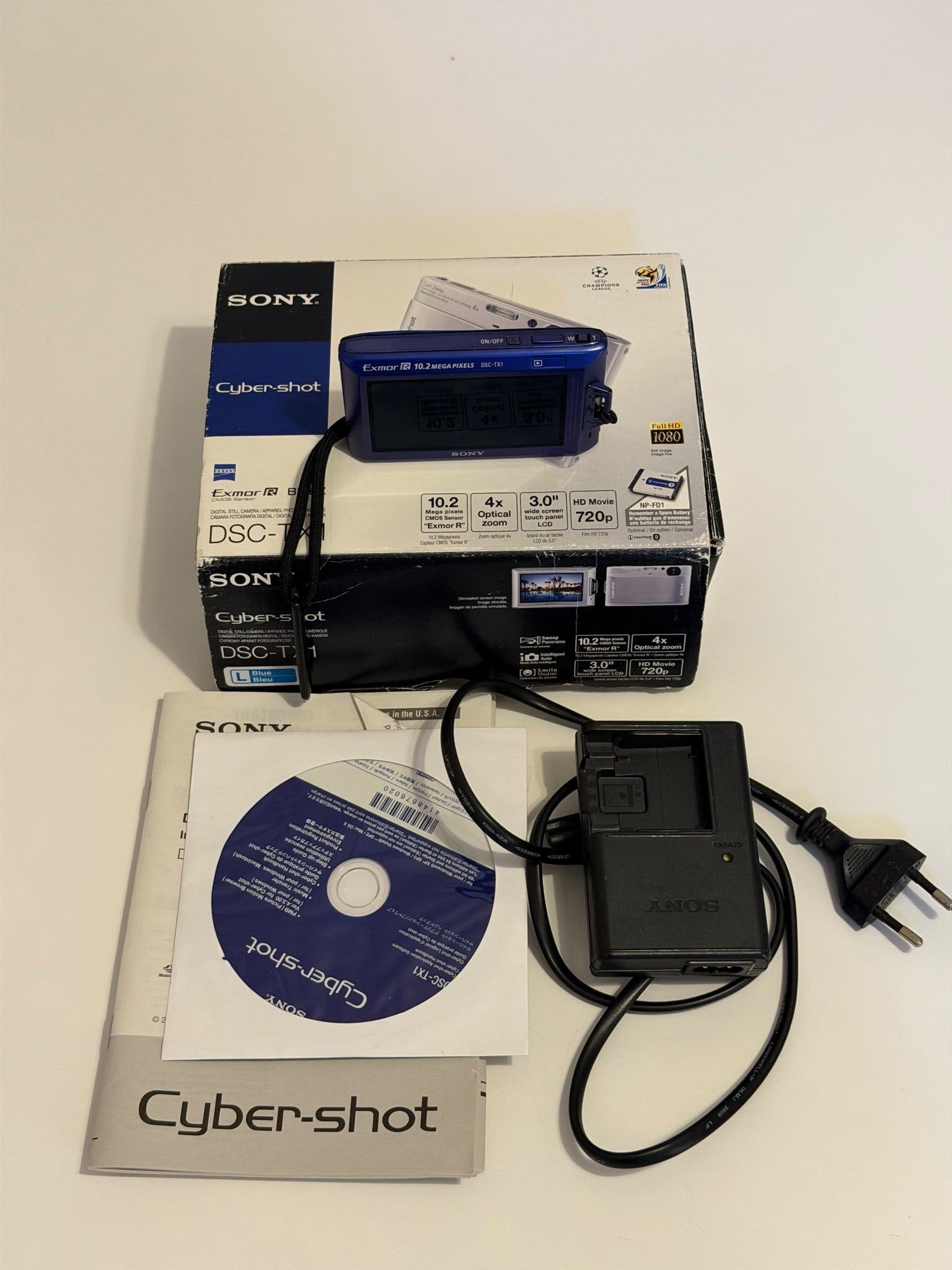 Sony Cyber-shot DSC-TX1 – Digitalkamera – Fungerar som den ska