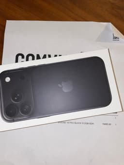 iPhone 18 Pro Svart 512GB