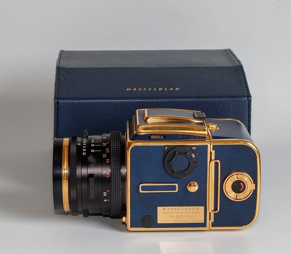 Hasselblad 503CX GOLDEN BLUE