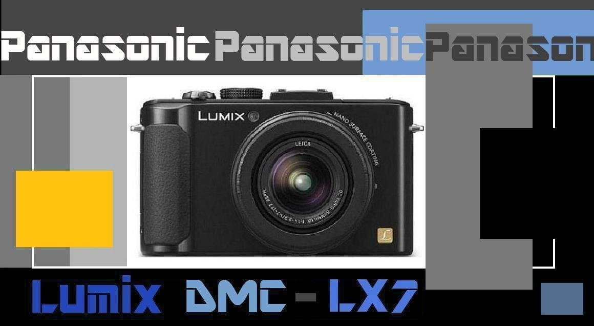 Panasonic Lumix DMC-LX7 med många extra tillbehör
