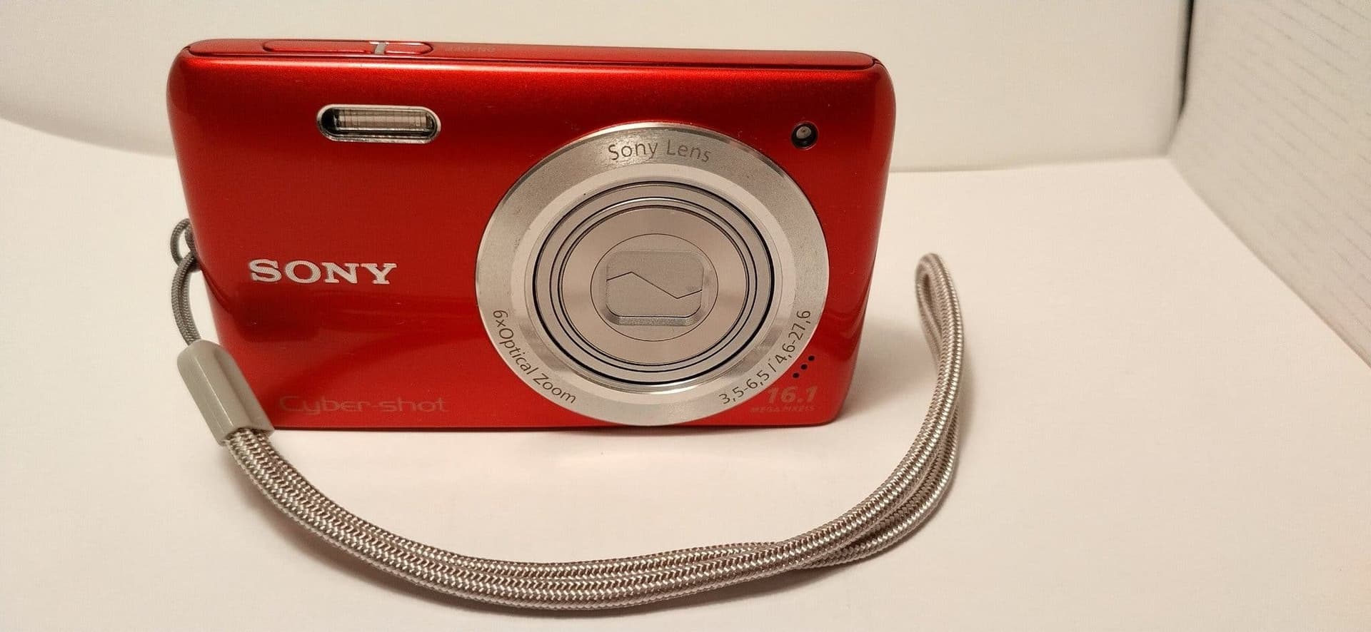 Sony Cyber-shot DSC-W670 digitalkamera + batteri, laddare & fodral