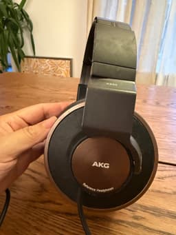 AKG K550 Reference Headphones – Over-ear hörlurar – 3,5 mm