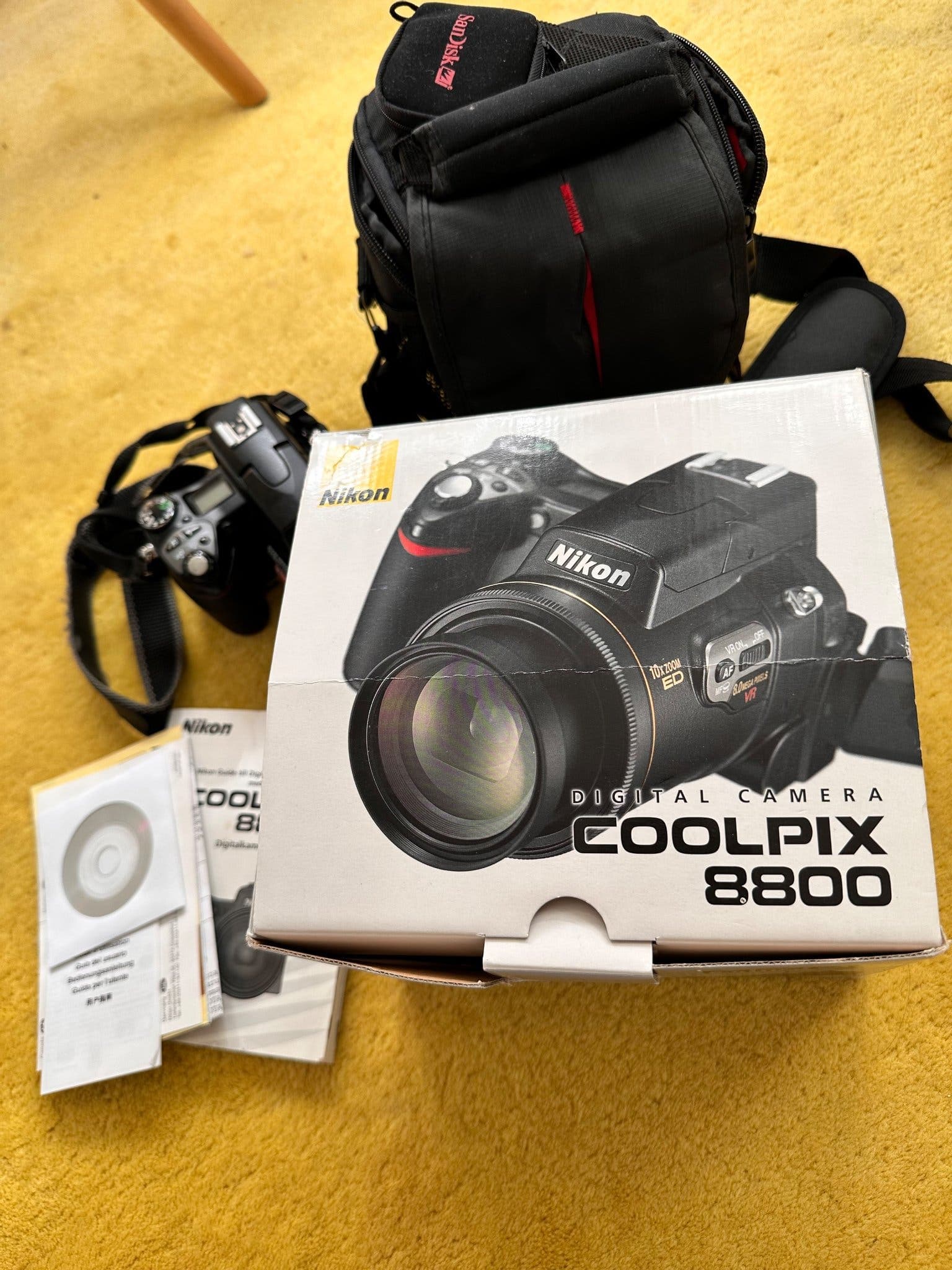 Nikon Coolpix 8800 digitalkamera