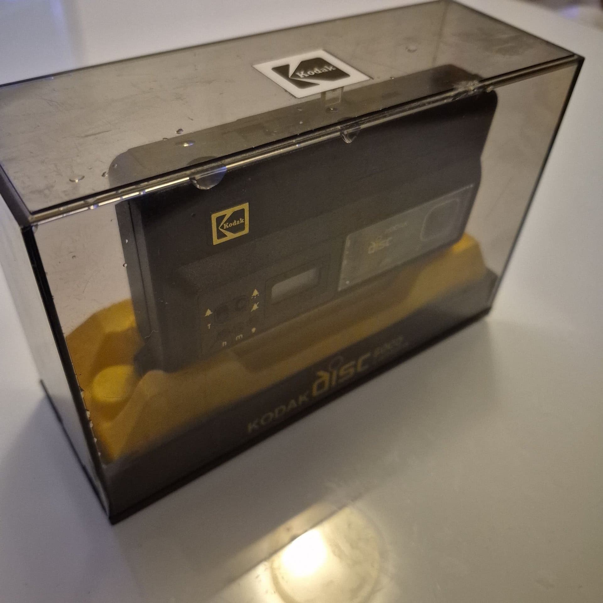 Kodak Disc 8000 kamera säljes otestad i original exponeringsbox