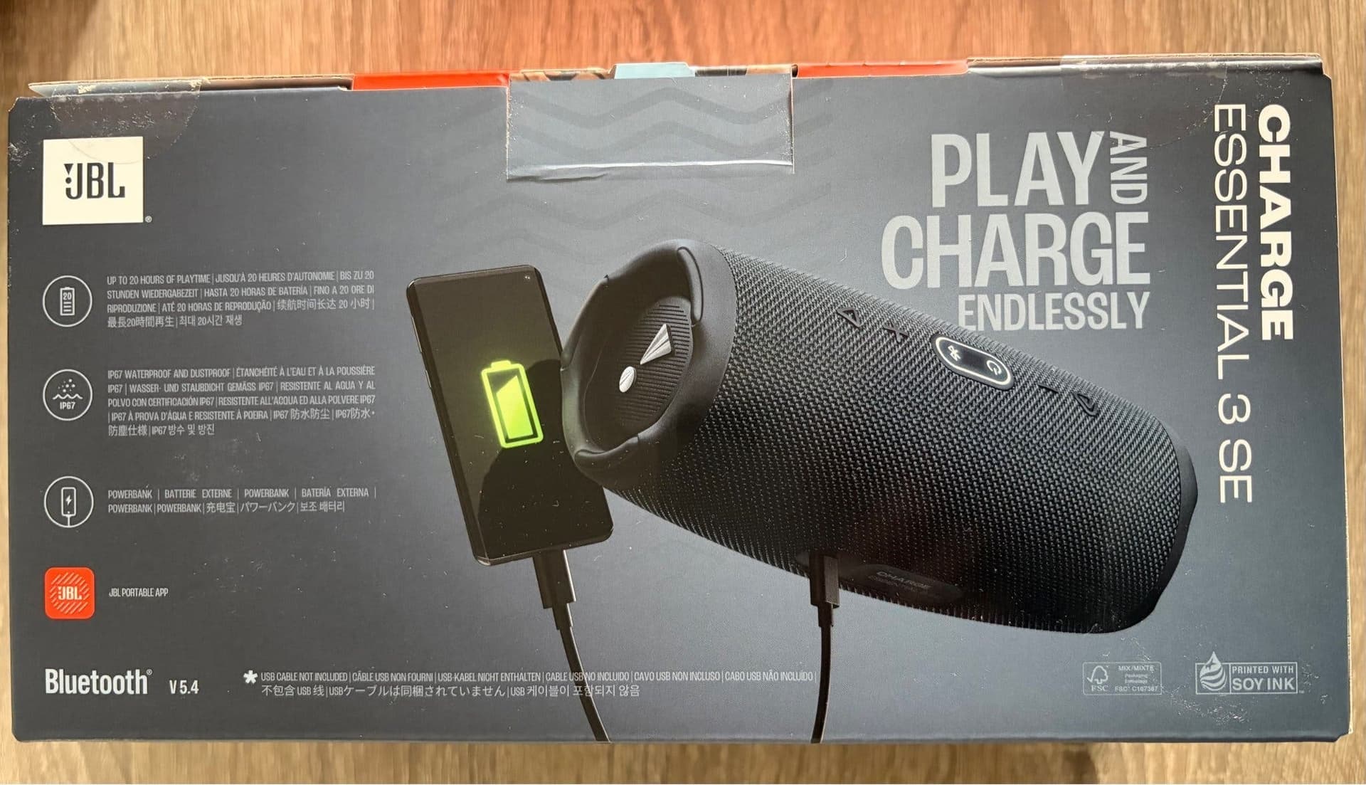 JBL Charge Essential 3 SE Bluetooth-högtalare