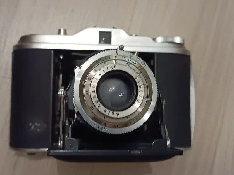 Agfa isolette full kit with Leather Case & Yellow Filter