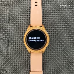 Samsung Galaxy Watch 42mm (Rose Gold) – Fint skick, fungerar felfritt!