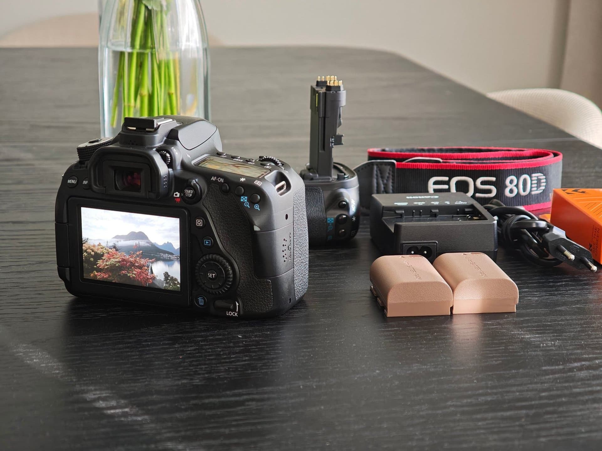 Canon EOS 80D + Tillbehör