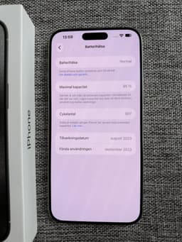 iPhone 15 Pro Max 256 GB Vit