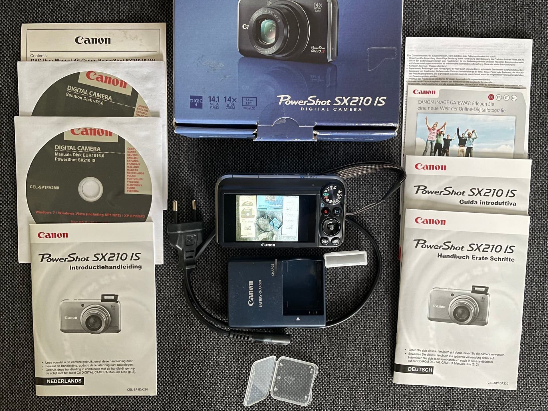 Canon PowerShot SX210 IS Digitalkamera