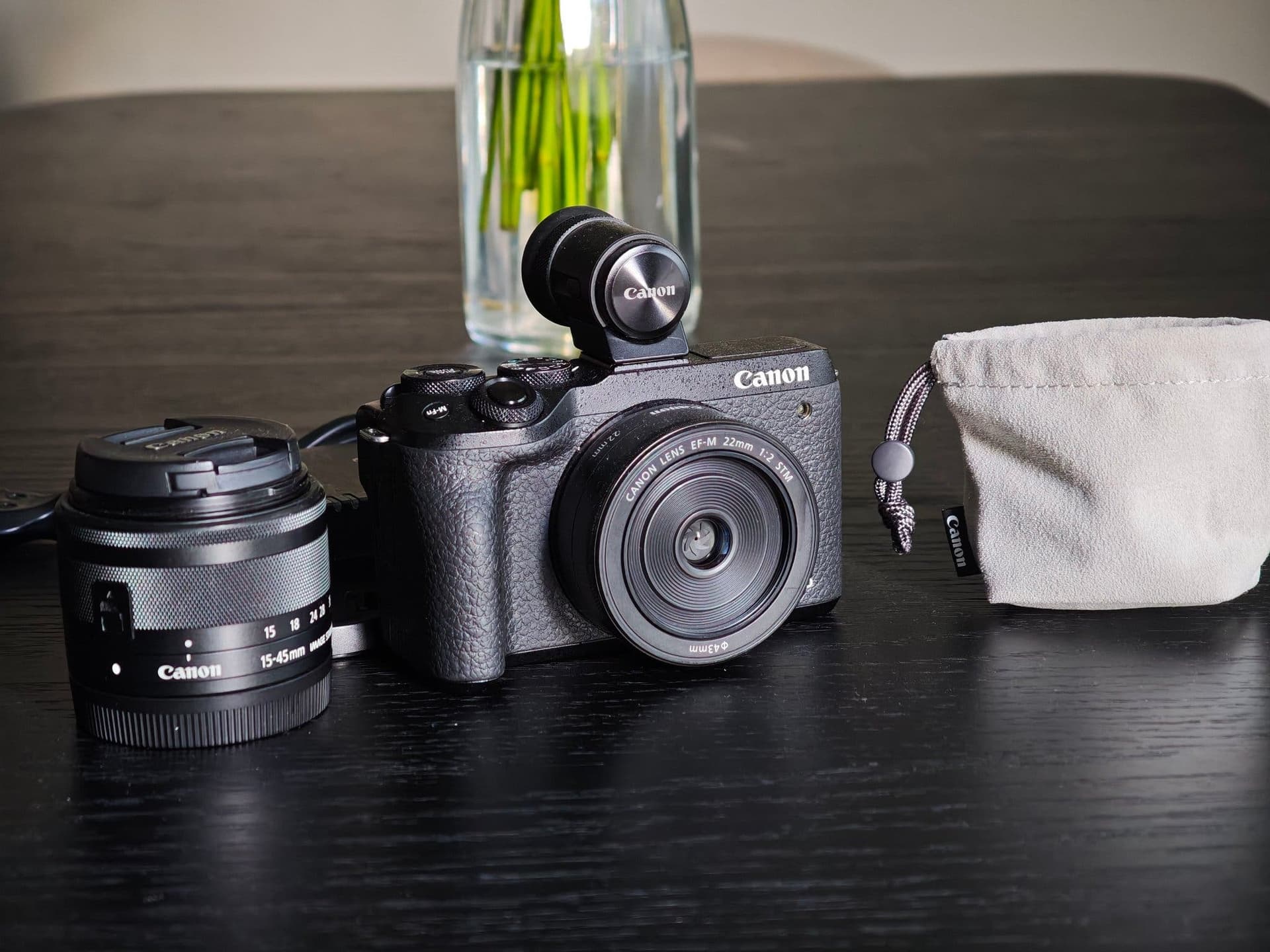 Canon EOS M6 Mark II + Tillbehör