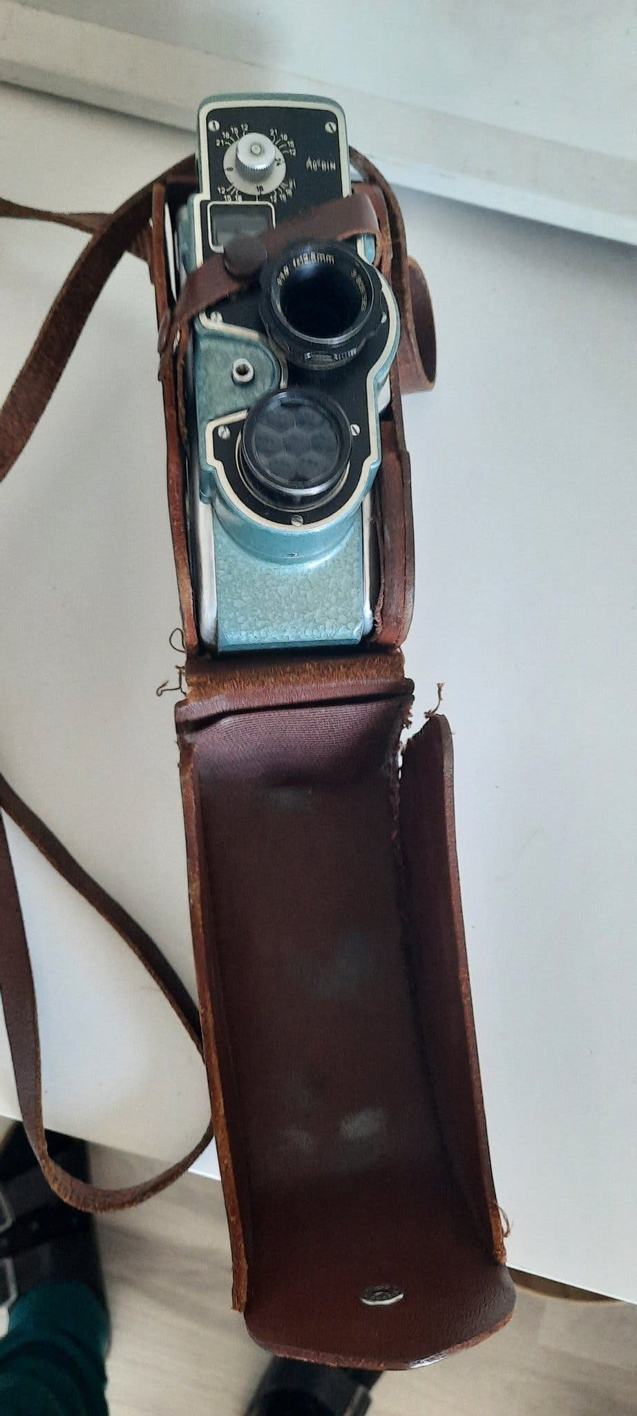 Filmkamera klassisk Bauer 88 E (8mm). Fungerande urverk ! 1950-tal